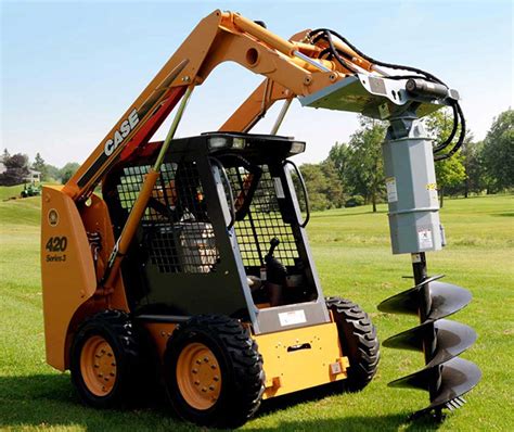 skid steer auger alberta|best auger for skid steer.